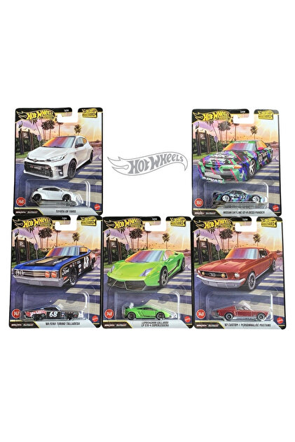 HOT WHEELS Premium Boulevard 2026-G,nissan skylıne,mustang
