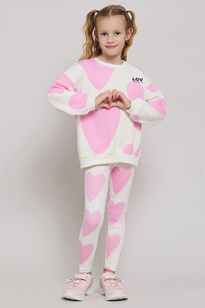 Printed Sweatshirt Set