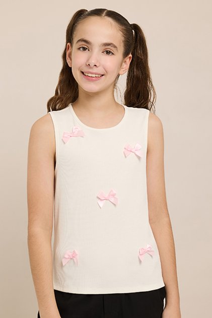 Bow Detail Tank Top