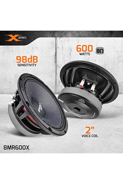 PRV AUDIO Deniz Sound Garage 20 cm Midrange 8MR600X ÜST Kalite
