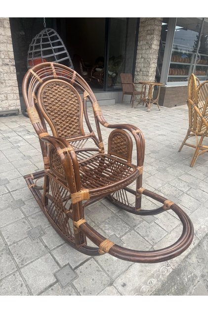 Bambu Sallanır Koltuk