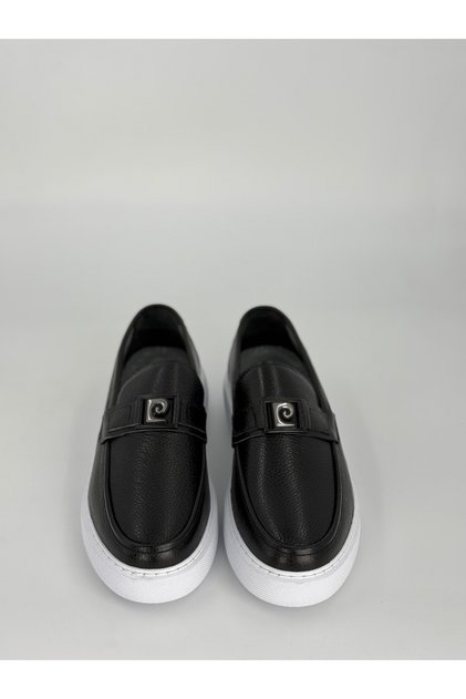 Black Sneaker Floater Men's Shoes Daily Comfortable Non-Slip Sole