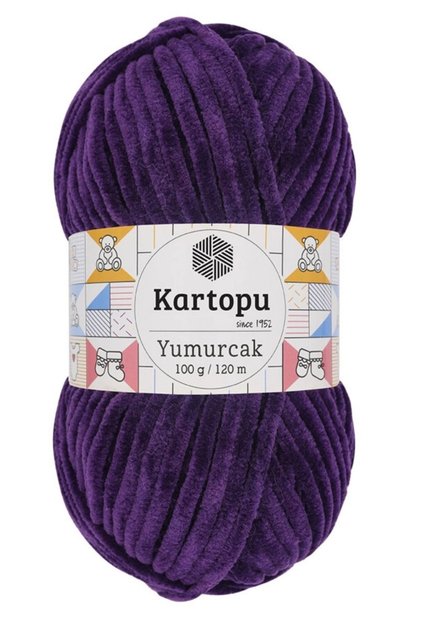 Kartopu Yumurcak Velvet Knitting Yarn K724