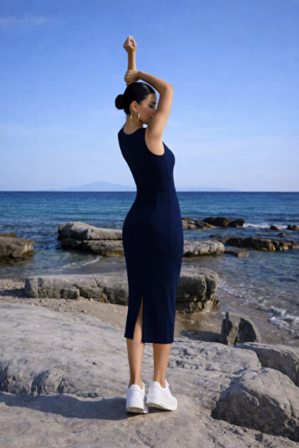 sports midi dress Scout Athletic Midi Dress, Periwinkle / Large