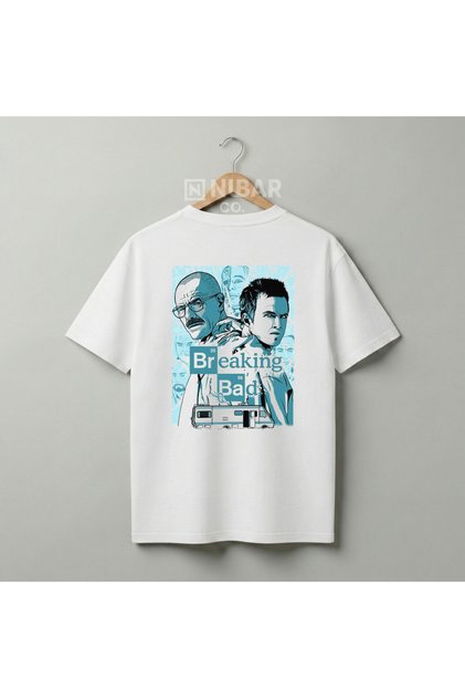Breaking Bad Heisenberg Design Unisex 100% Cotton Premium T-Shirt