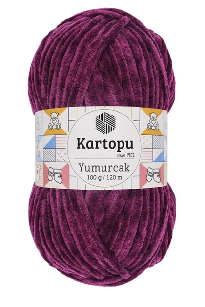 Kartopu Yumurcak Velvet Knitting Yarn K726