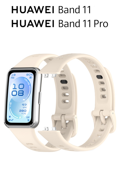 Huawei Band 11 / 11 Pro Uyumlu Yumuşak Silikon Spor Strap Kordon