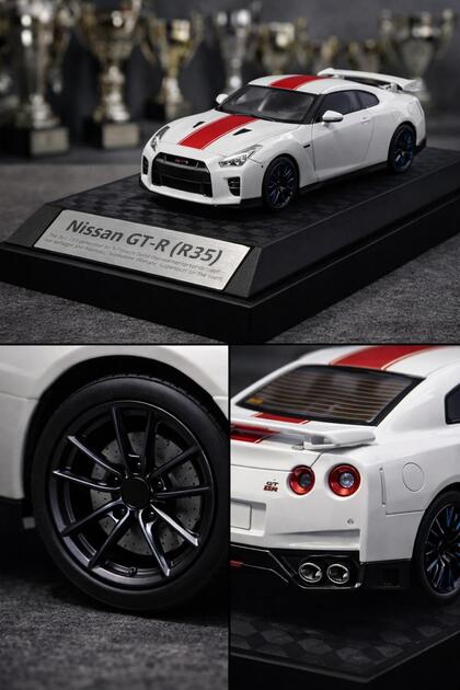 scntoys Nissan GTR R35 50Th Anniversary Edition Diecast Model