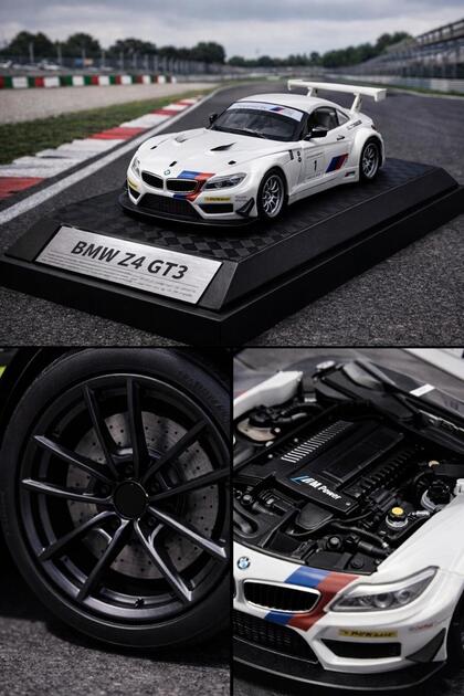 scntoys BMW Z4 GT3 DİECAST MODEL ARABA BMW SPOR 1:26 ÖLÇEK KUTULU