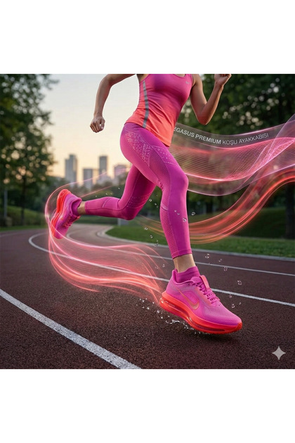 Nike Pegasus Premium Yürüyüş ve Kadın Koşu Ayakkabısı Playful