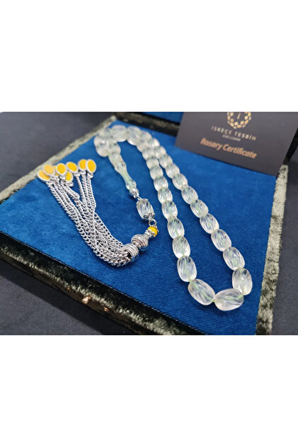 Silver Tassel with Vip Box 29.20 Gr. Pencil Carving Ukraine Damla Kaya