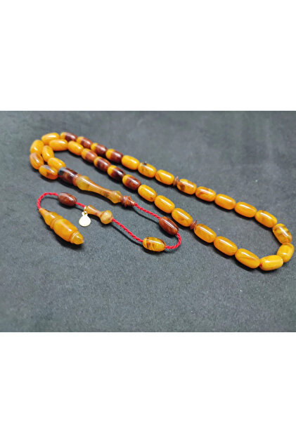 Ayhan Turan Masterpiece Full Hare Full Vein Old 0.6 mm Delim Squeeze Amber