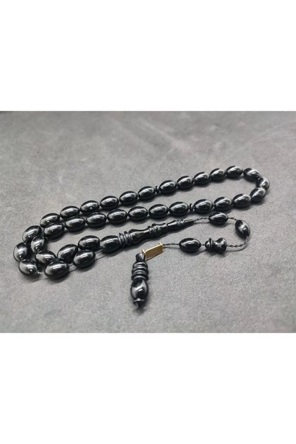 Ali Küçük Usta's Work: Double Layer Polished German Crimped Amber