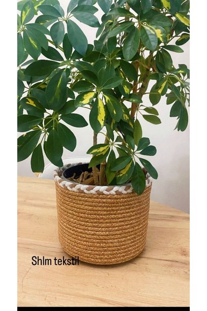 23&20Wicker Flowerpot, Multi-Purpose, Living Room, Bohemian Wicker Basket, Organizer 23&20