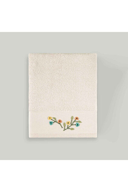 Noa Bambu 50X85 cm Face Towel Beige (450 G/M²)