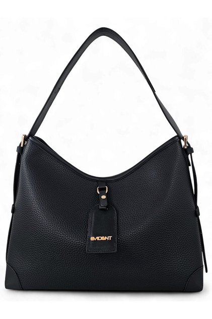 Black, Soft Textured, Casual, Adjustable Strap, Daily, Women's Shoulder Bag