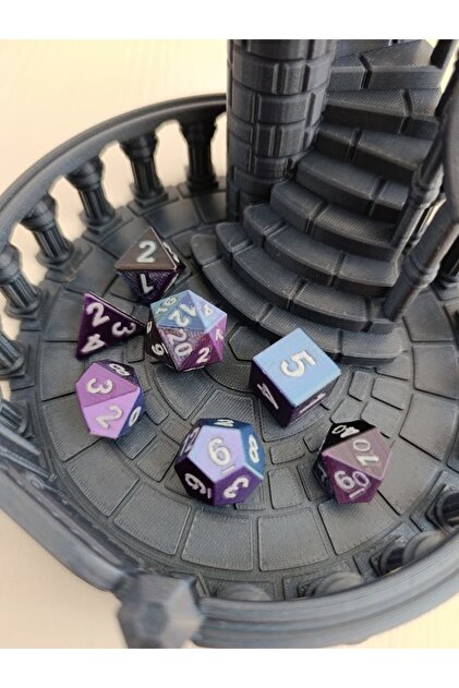 Morphena3D Dungeons & Dragons Zar Kutusu – DND Zar Saklama ve