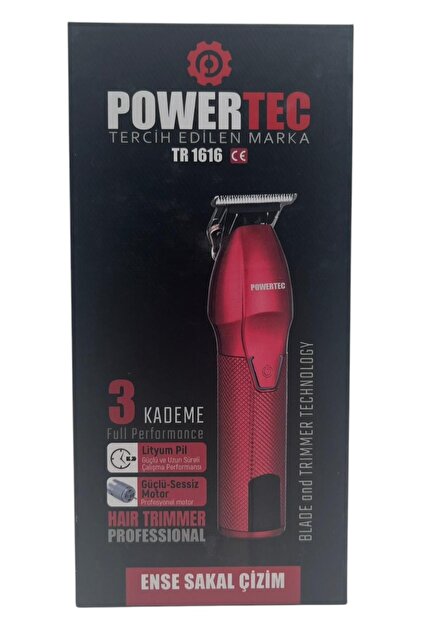 Powertec TR-1616 Ense, Sakal Tıraş & Çizim Makinesi - Fiyatı