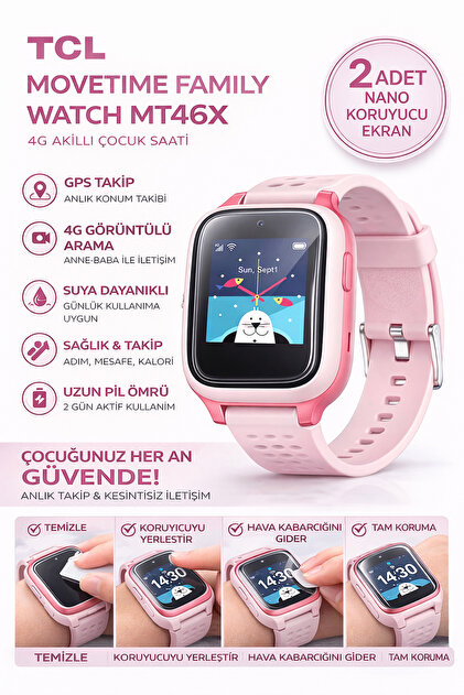 Astakos Tcl Movetime Family Watch Mt46X Children's Watch