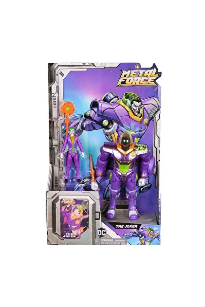 PopŞeker DC Metal Force Zırhlı Figür Seti - The Joker (10 cm Figür