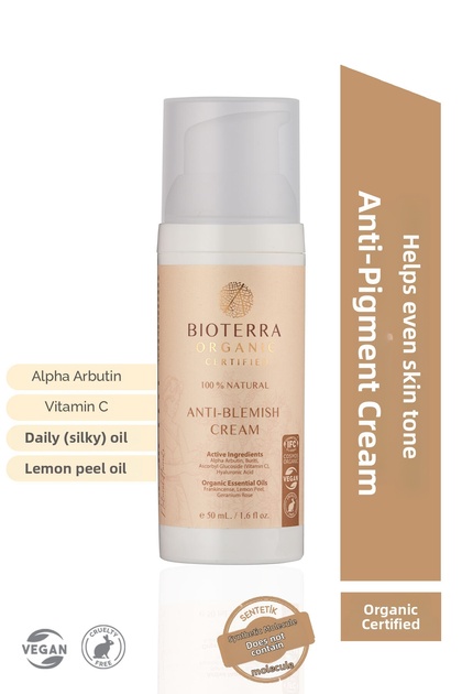 Organic Blemish Cream 50 ml - Pigmentation and Anti-Blackhead