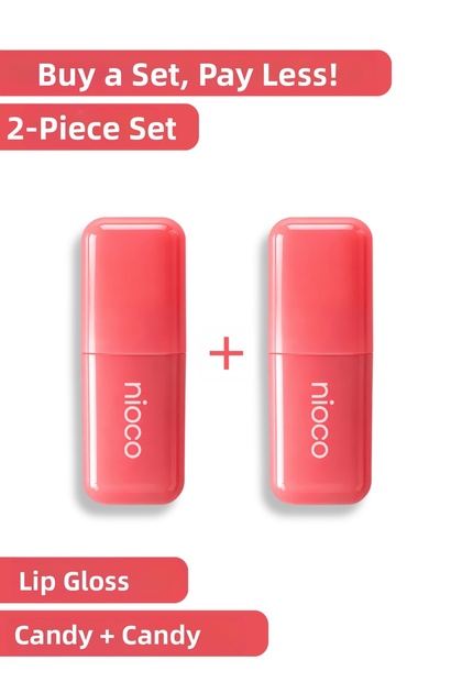 Liquid Blush Set of 2 | Lipstick & Eyeshadow | Permanent High Pigmented | Peach-Peach