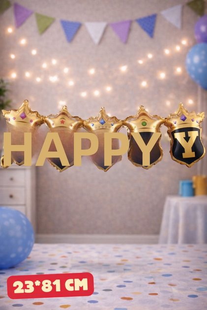 Happy Foil Balloon Birthday Foil Balloon Character Foil Balloon Children's Birthday Balloon