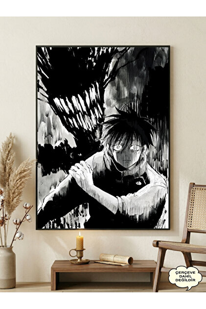 postercraft Jujutsu Kaisen Yuta Okkotsu Modern Panel Tablo Poster