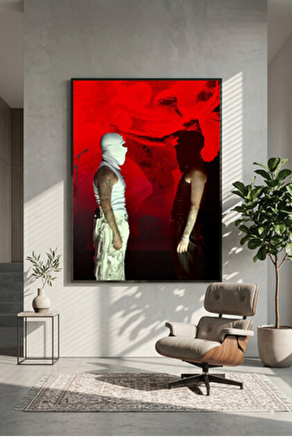 postercraft Scream Movie Modern Panel Tablo Poster ( Çerçevesiz