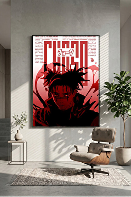 Universal En Iyi Kardeş Choso Jujutsu Kaisen Manga Kolaj Tablo