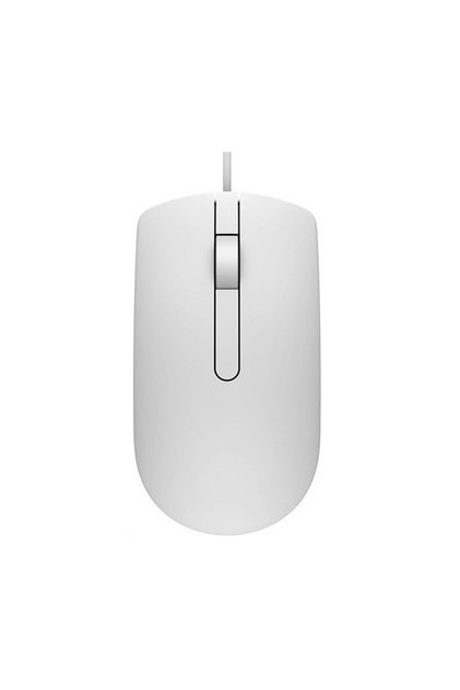 MS116 Ενσύρματο Οπτικό Ποντίκι, 1000 dpi, USB, Λευκό