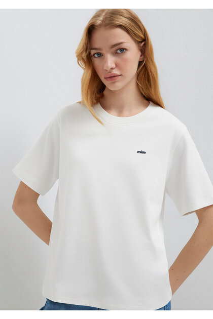 い*様 vallad item tee ホワイト M Mavi Kadın T-shirt M1614092-70057 - Fiyatı, Yorumları