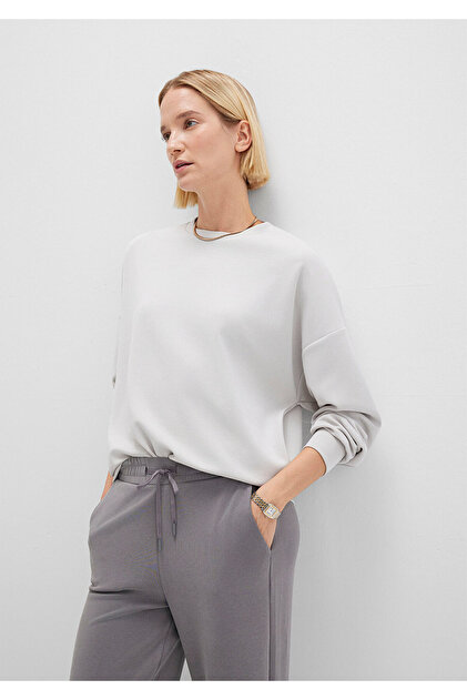 Mavi Soft-Premium Gri (TENCEL™) Modal Karışımlı Sweatshirt 168837