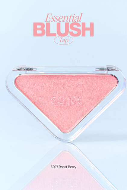 Katmanlanabilir Yumuşak Dokulu Işıltılı Bitiş Sunan Allık Essential Blush Tap (S203 Roast Berry