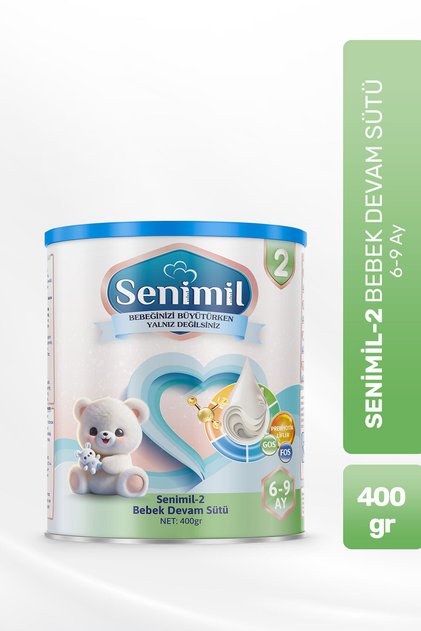 Senimil-2 Devam Sütü 400 gr 6-9 Ay (Teneke Kutu)