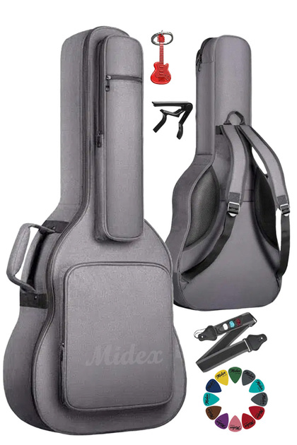 Midex CSA-90 Case Klasik Gitar Soft Case Gigbag Kalın Çanta Kılıf