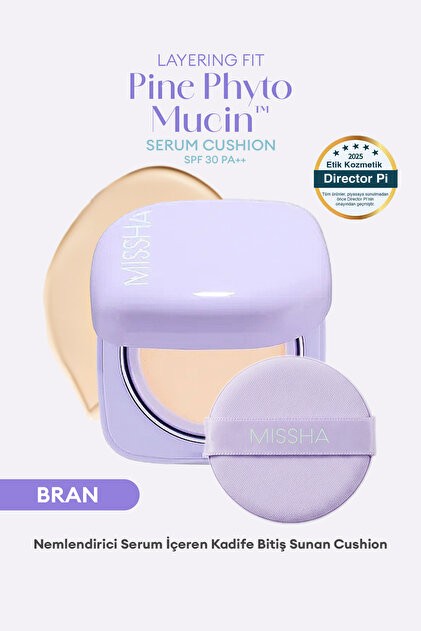 Missha Kadife Bitişli Layering Fit Pine Phyto Mucin Serum Cushion