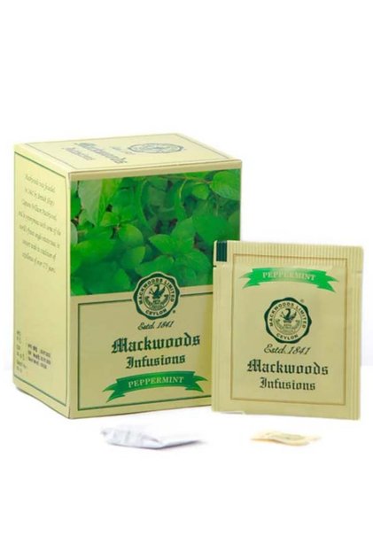 PEPPERMINT HERBAL INFUSION IN 25 ENVELOPED TEA BAGS - 37.5g