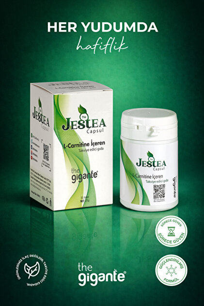 Jestea Capsul Detoks L-carnitine Içeren Detox Kapsül 1' Aylık Kullanım