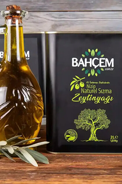 Bahçem Natürel Sızma Zeytinyağı 2 Litre 1,8 Kg - Fiyatı, Yorumları