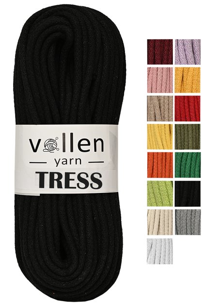 Macramé Rope, Multi-Purpose Rope, 10 Meters, Cord Kaytan Woven Rope, Basket Rope, Swing Rope, placemat, mat,