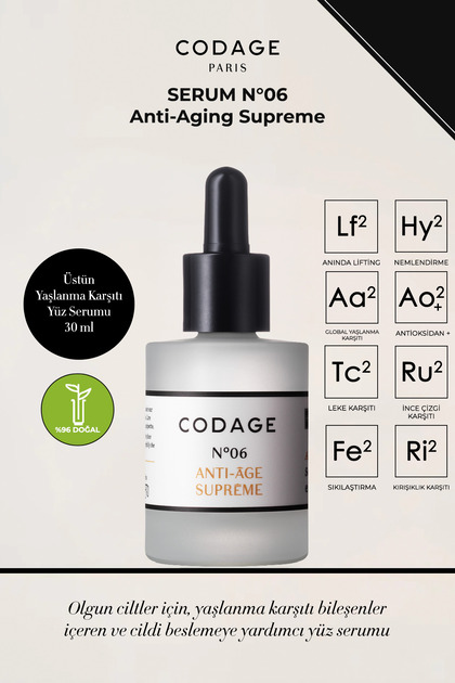 CODAGE PARIS Serum No 01 Intense Moisturizing - Nemlendirici Yüz