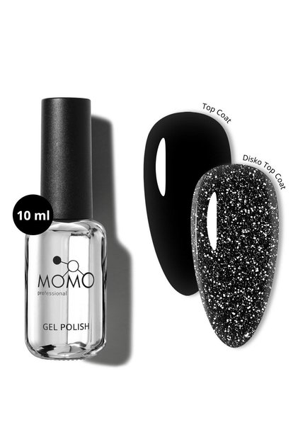 Kalıcı Oje İçin Disko Efekt Top Coat, 10 ml
