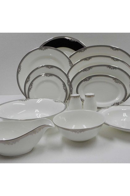 Versailles Platin 101 Parça 12 Kişilik Yemek Takımı