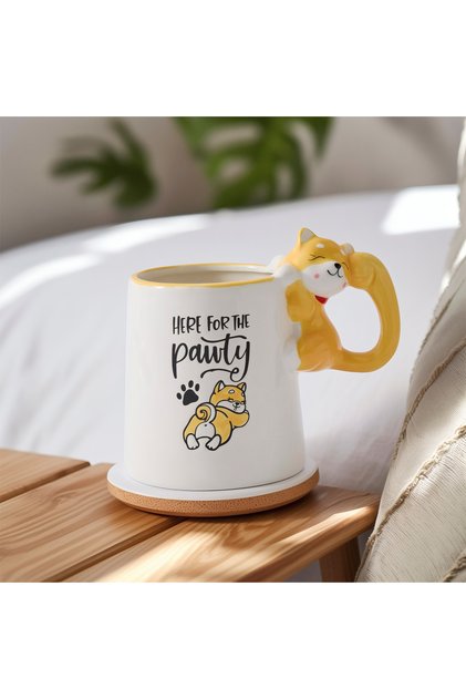Tails Kedi Figürlü Kupa 545 ml