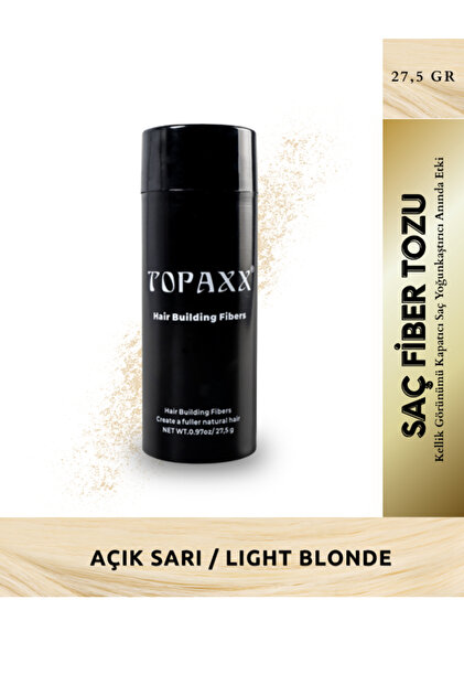 Topaxx Açık Sarı/Light Blonde Seyrek Kapatıcı ve Saç