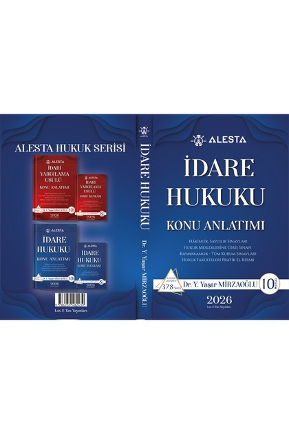 Lex-tax Yayınları Alesta İdare Hukuku Konu Anlatımı Ve Çözümlü