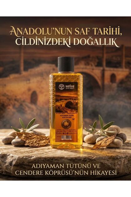 ADIYAMAN TÜTÜN KOLONYASI 400 ML (CENDERE KÖPRÜSÜ) 80 DERECE