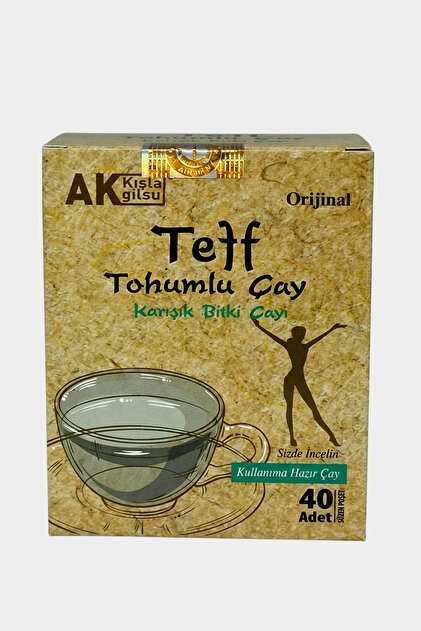 Nursima Teff Tohumlu Çay – Bitkisel Poşet Çay 40 'lı Süzen Poşet