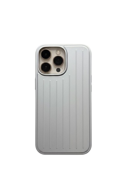 EFCASE Iphone 16 Pro Max Uyumlu - Rimowa Premium Valiz Desenli